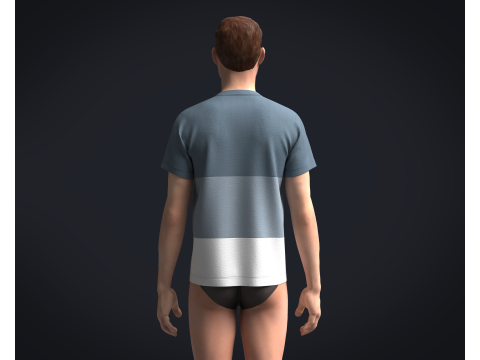 Tshirt - Nice 3D 模型