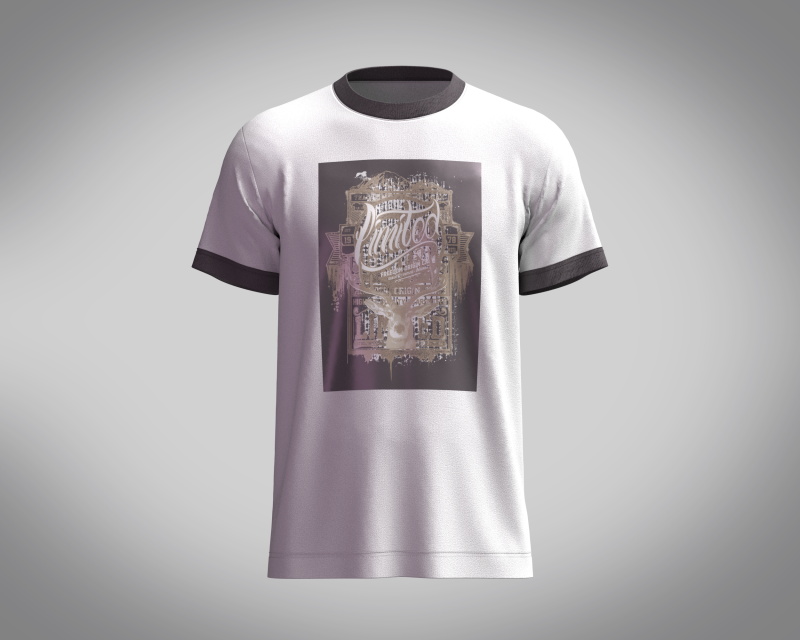 T-Shirt PIMITED 3D Модель .c4d .max .obj .3ds .fbx .stl .blend