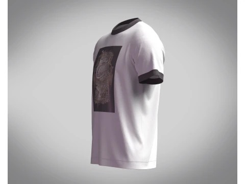 T-Shirt PIMITED 3D Model