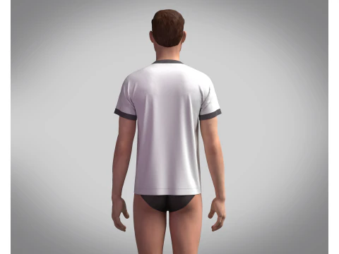 T-Shirt PIMITED 3D Model