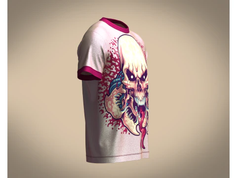 T-Shirt Predator 3D Model