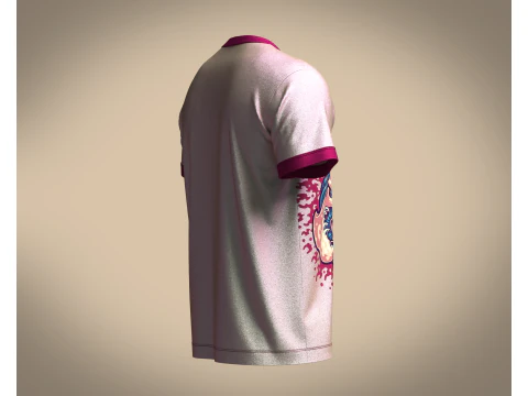 T-Shirt Predator 3D Model