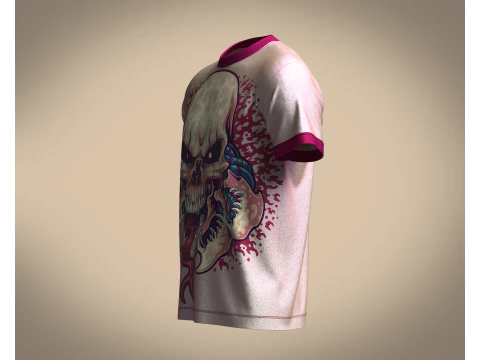 T-Shirt Predator 3D Model