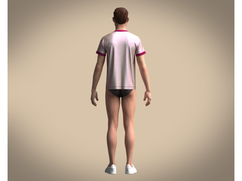 T-Shirt Predator Model 3D
