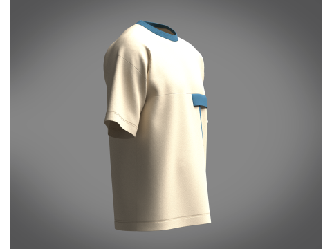 T-Shirt Pocket 3D Model