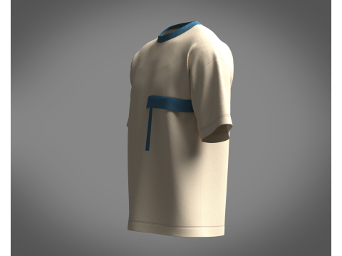 T-Shirt Pocket 3D Model