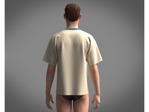 T-Shirt Pocket 3D Model