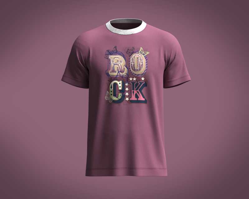 T-Shirt Rock 3D Model .c4d .max .obj .3ds .fbx .stl .blend 