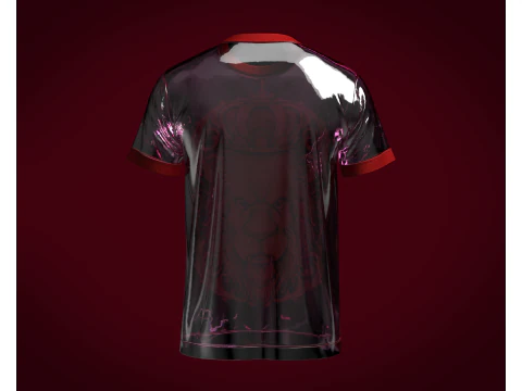 T-Shirt Royal King Lion 3D Model