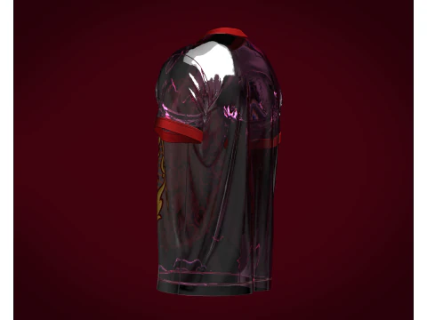 T-Shirt Royal King Lion 3D Model