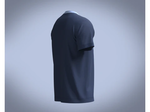 T-Shirt ROCK V2 3D Model