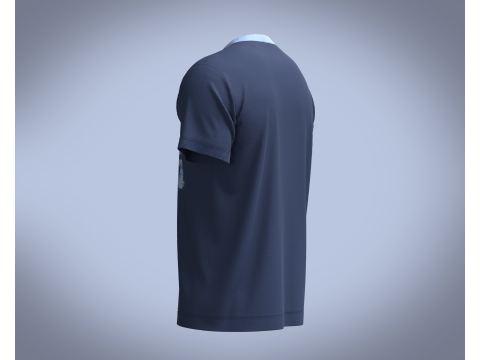 T-Shirt ROCK V2 Modello 3D