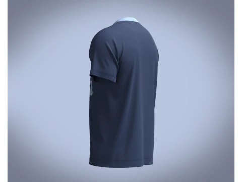 T-Shirt ROCK V2 3D Model