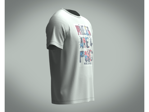 T-Shirt RULES 3D Модель