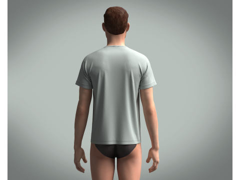 T-Shirt RULES 3D Модель
