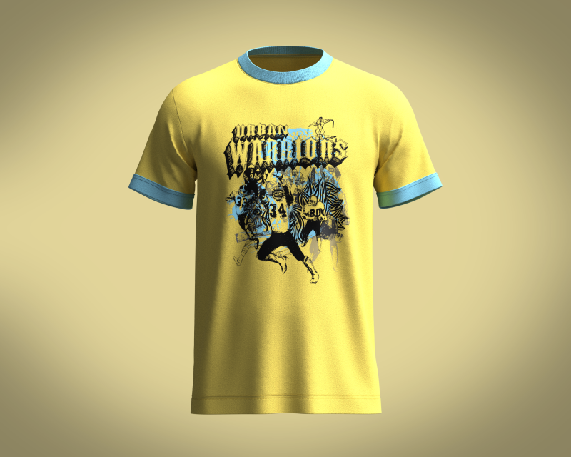 T-Shirt Sport Modelo 3D .c4d .max .obj .3ds .fbx .stl .blend 