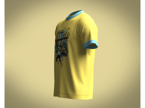 T-Shirt Sport Modelo 3D