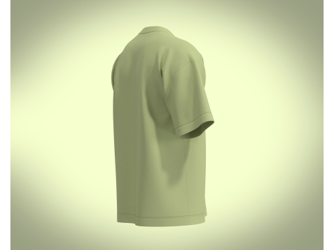 T-Shirt Side Pocket Modelo 3D