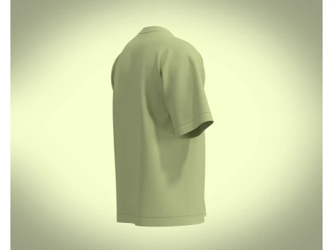 T-Shirt Side Pocket 3D Model