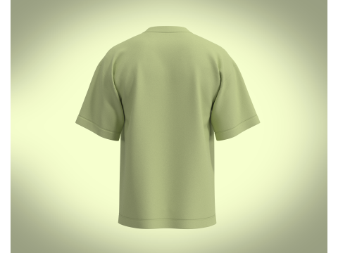 T-Shirt Side Pocket Modelo 3D