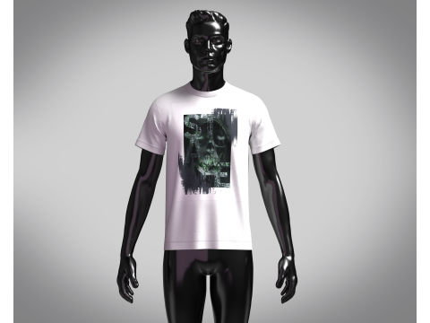 T-Shirt STA 3D मॉडल