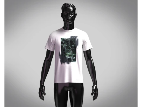 T-Shirt STA Modèle 3D