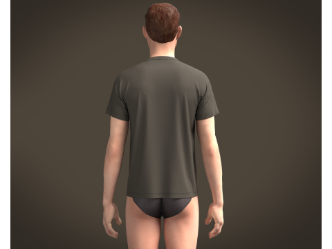 T-Shirt TAKE ME 3D 模型