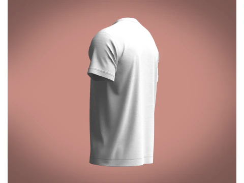 Tshirt - Beach 3D Model