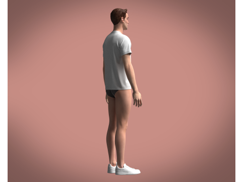 Tshirt - Beach Modelo 3D