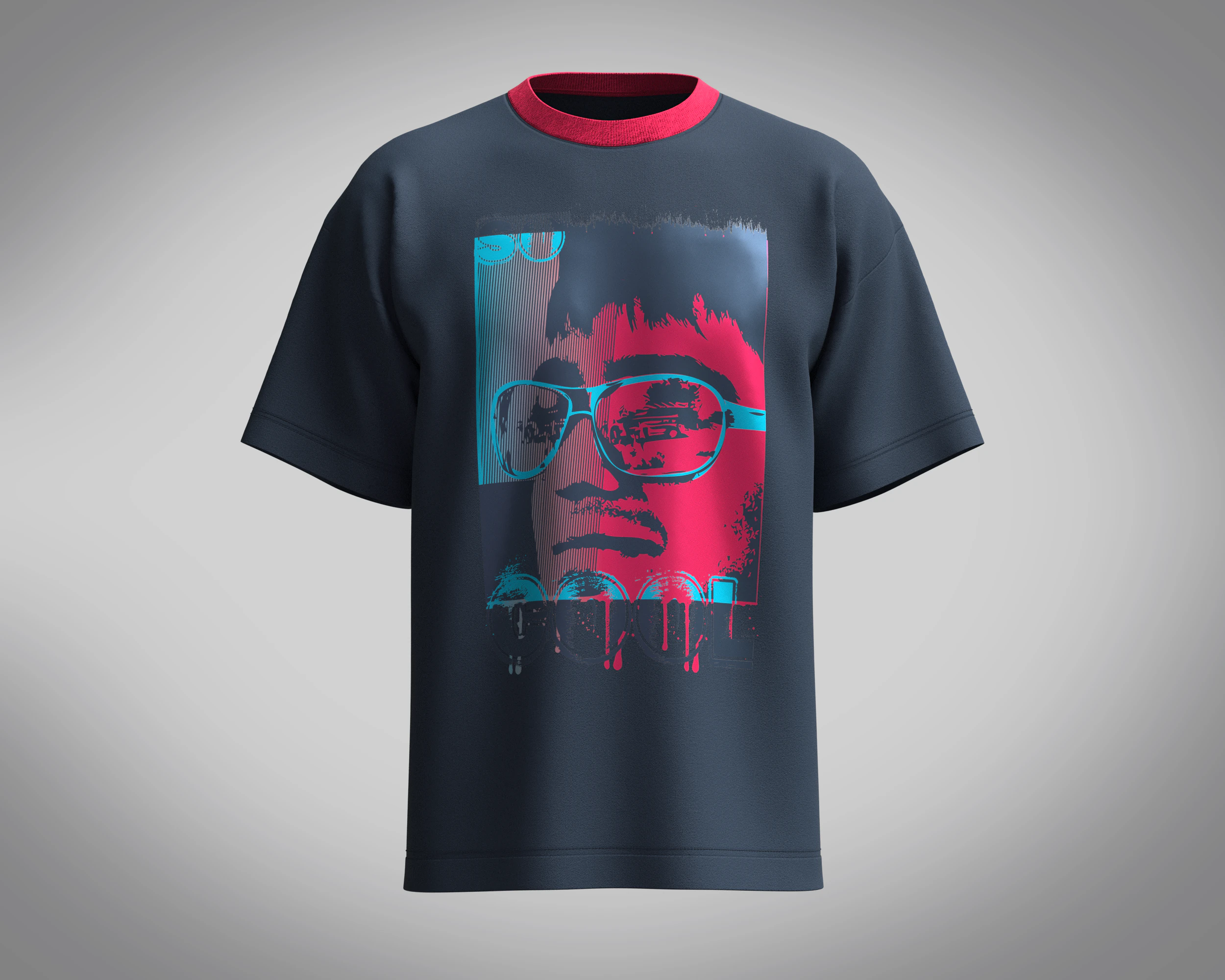 Tshirt - Cool 3D Model .c4d .max .obj .3ds .fbx .stl .blend 
