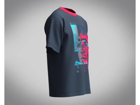 Tshirt - Cool 3D Model