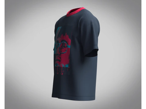 Tshirt - Cool 3D Model