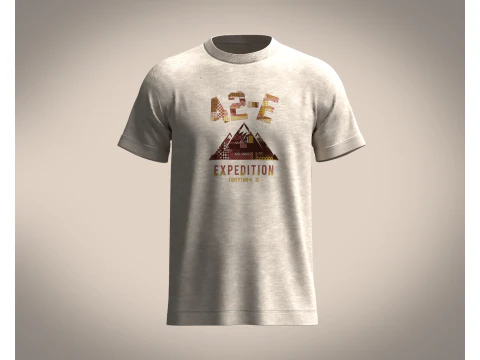 Tshirt - EXPEDITION 3D Model