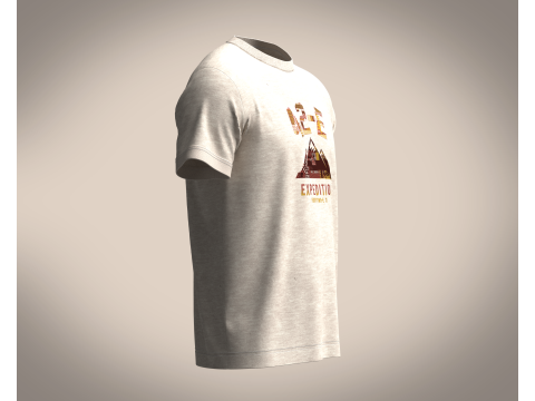 Tshirt - EXPEDITION 3D मॉडल