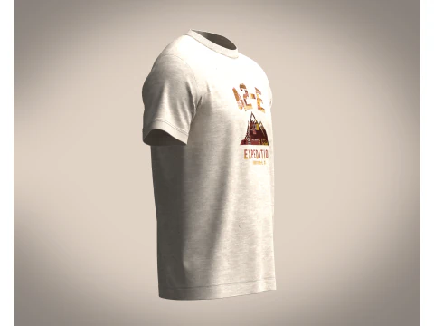 Tshirt - EXPEDITION 3D Model
