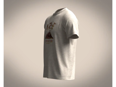 Tshirt - EXPEDITION 3D Model