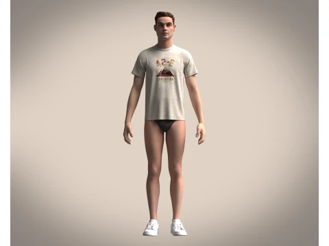 Tshirt - EXPEDITION 3D Model