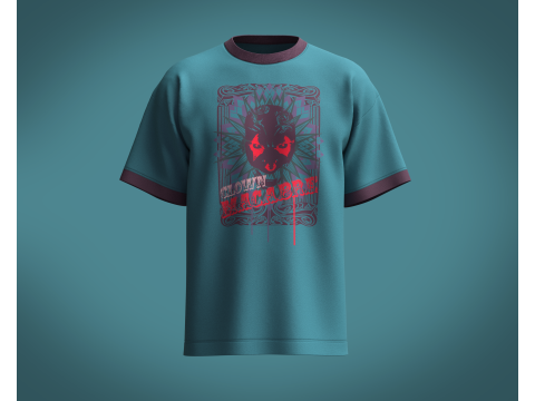 Tshirt - Clown 3D Model