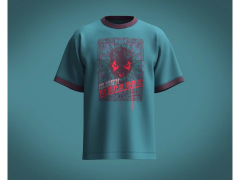 Tshirt - Clown 3D Model
