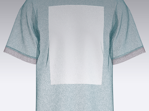 Tshirt - Clown 3Dモデル