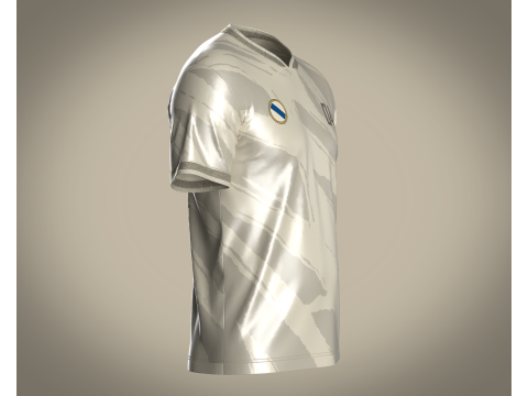 Soccer Sport Jersey - 04 3D 모델