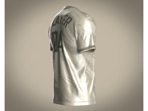 Soccer Sport Jersey - 04 3D 모델