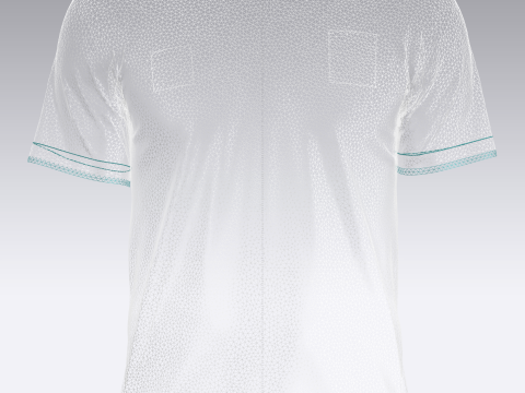Soccer Sports Jersey Player-04 3D-Modell