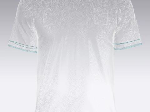 Soccer Sports Jersey Player-04 3D Model