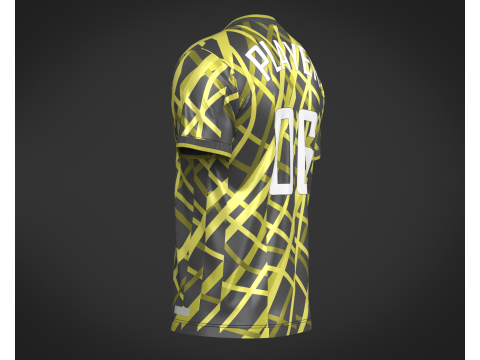 Soccer Sports Jersey Player-06 3Dモデル