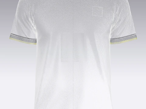 Jogador de camisa esportiva de futebol-06 Modelo 3D