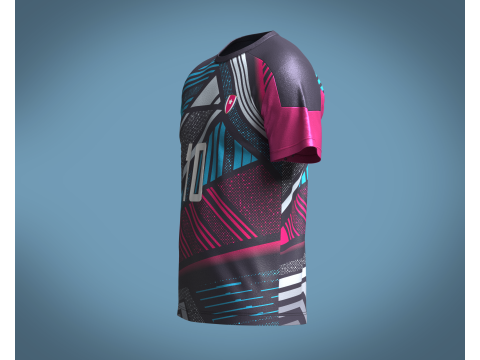Soccer Sports Jersey Player-10 Modèle 3D