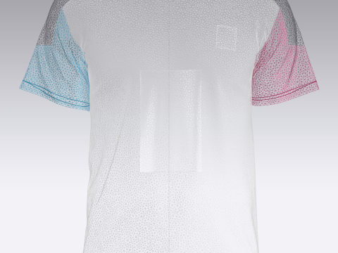 Soccer Sports Jersey Player-10 Modèle 3D