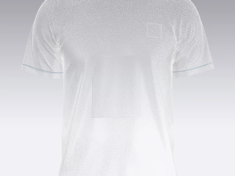 Soccer Sports Jersey Player-08 V2 3D Model