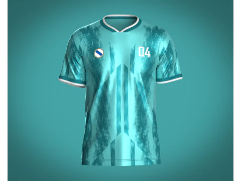 Футбольна спортивна майка - 04 3D Модель